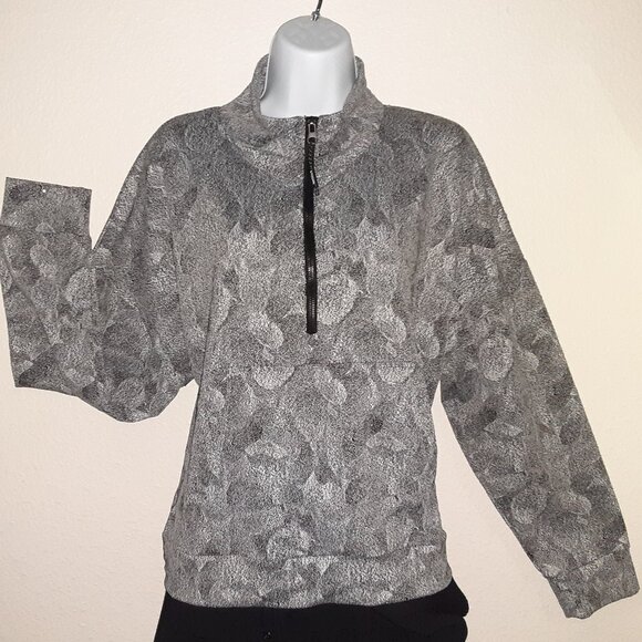 Kyodan Outdoors * 3/4 Zip Pull-over * Sz XL * EUC * Soft, Gray, Kangaroo Pouch * - Picture 2 of 8